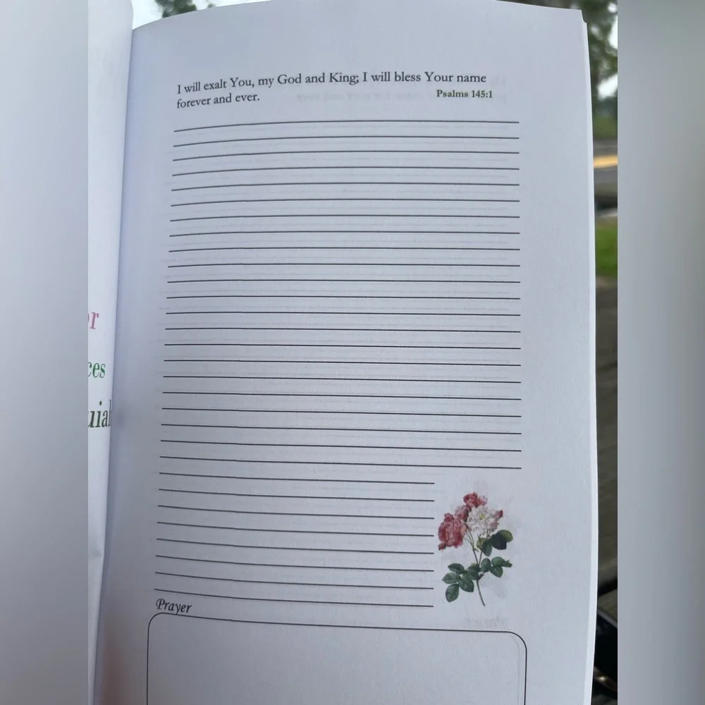 Psalms of Praise Prayer Journal Daily Writing Notebook